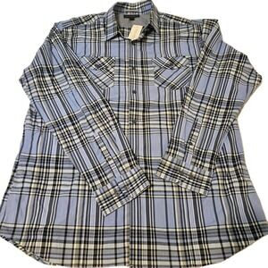 Banana Republic Men's We Chambray Long Sleeve Button Up Size XL 17-17.5 NWT